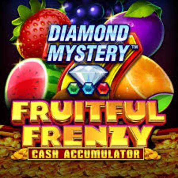 Diamond Mystery Fruitful Frenzy Cash Accumulator slot logo by Greentube at Winspirit Casino