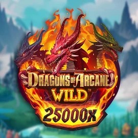 Dragons of Arcane Wild logo by Foxium Winspirit Casino