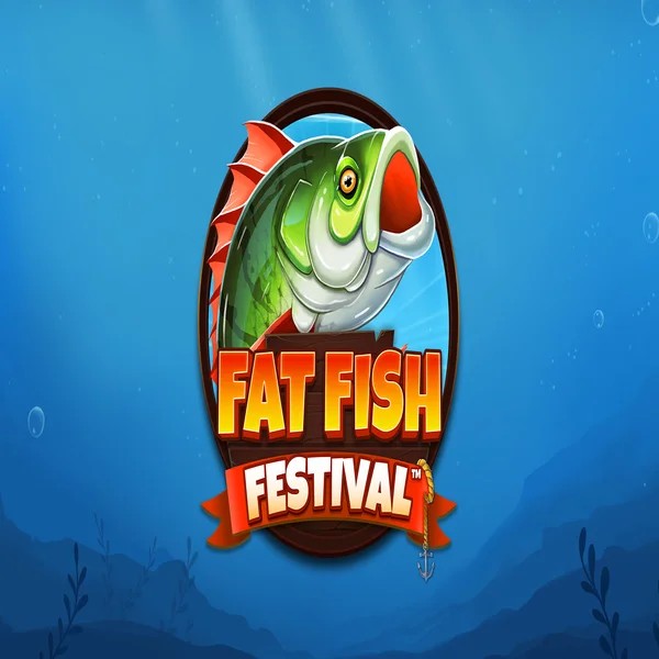 Fat Fish Festival slot logo by Wishbone Games at Winspirit Casino