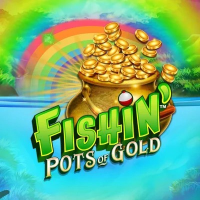 Slots logo of Fishin Pots Of Gold from Gameburger Studios at Winspirit Casino