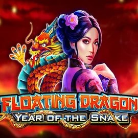 Floating Dragon Year of the Snake slot icon by Pragmatic Play, available at Winspirit Casino